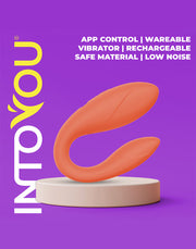 Intoyou - Partner Vibrator met App Control - Koraal-laced-up.nl
