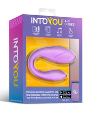 Intoyou - Partner Vibrator met App Control - Lila-laced-up.nl