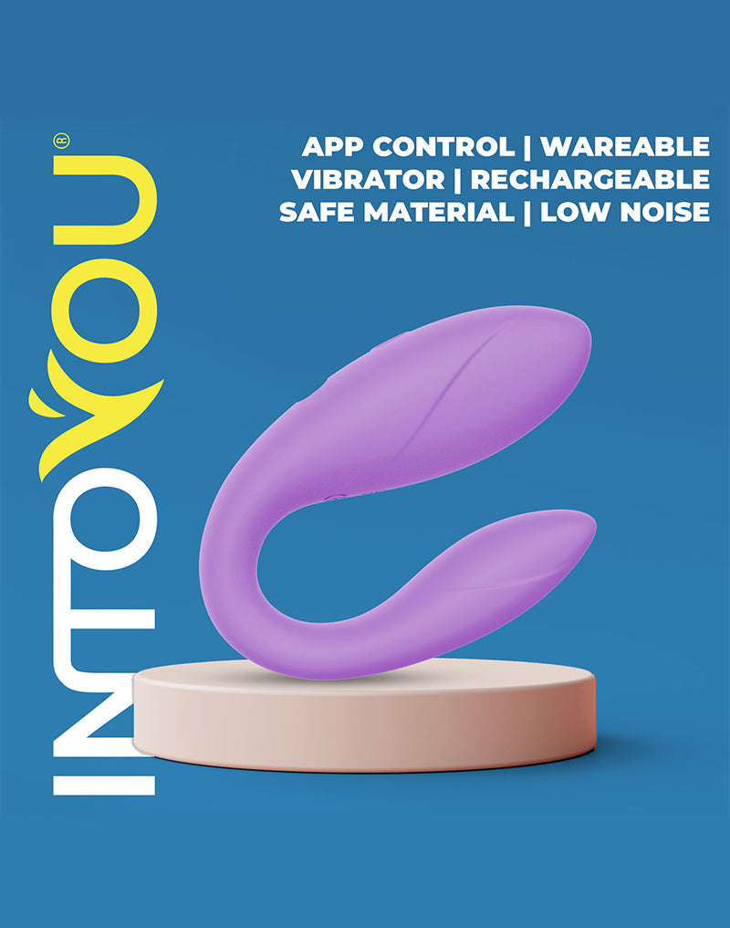 Intoyou - Partner Vibrator met App Control - Lila-laced-up.nl