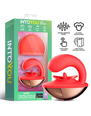 Intoyou - Rondy - Likkende Clitoris Vibrator - Met App Control - Rood-laced-up.nl