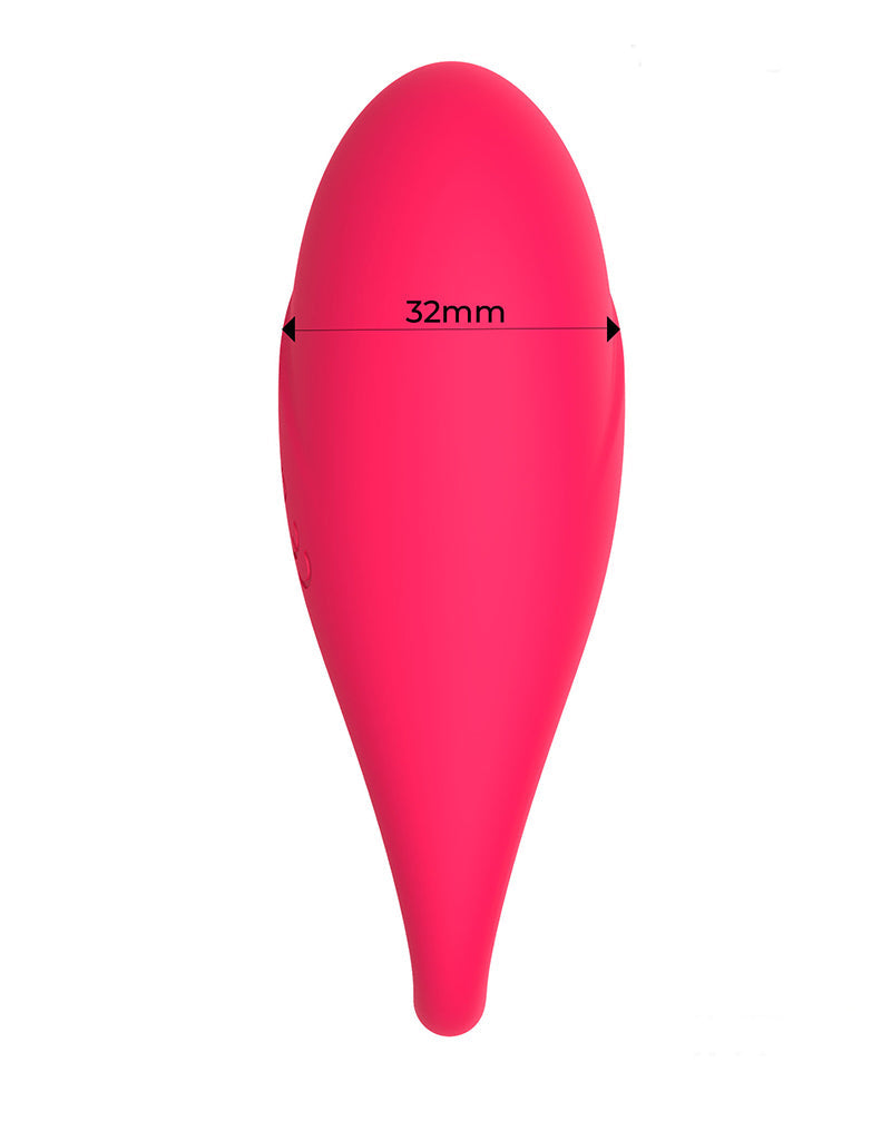 Intoyou - Bulby - Vibrerend Ei met App - Diep Roze-laced-up.nl