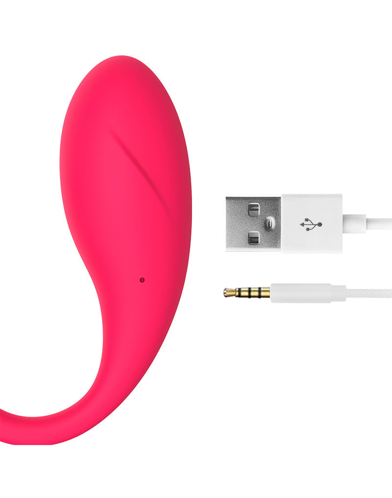 Intoyou - Bulby - Vibrerend Ei met App - Diep Roze-laced-up.nl