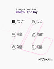 IY - Couty - Koppelvibrator met 360° Oscillatie en App-bediening – Roze-laced-up.nl
