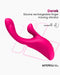 IY - Derek - Clitoris Vibrator - Bewegende Vingers - 3 motoren - App-bediening - Roze-Erotiekvoordeel.nl
