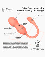 IY - Kyra - App Bediende Bekkenbodemtrainer Vaginaballetjes met Vibratie – Oranje-laced-up.nl