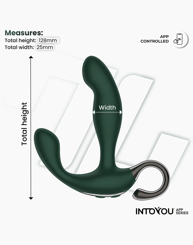 IY - Greeny Prostaatmassager met Wiggling Tip & App bediening – Groen-laced-up.nl
