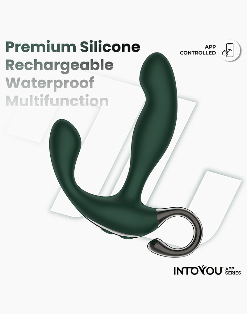 IY - Greeny Prostaatmassager met Wiggling Tip & App bediening – Groen-laced-up.nl