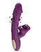 IY - Bella - Triple Motor Vibrator met Dubbel Kietelend Balletje en Likkende Tong - Paars-Erotiekvoordeel.nl