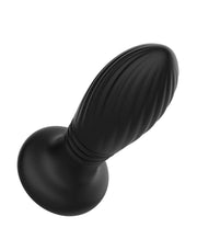IY Tainy - Stotende Buttplug met Ledverlichting en Afstandsbediening - Zwart-laced-up.nl