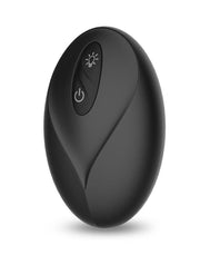 IY Tainy - Stotende Buttplug met Ledverlichting en Afstandsbediening - Zwart-laced-up.nl