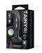 IY Tainy - Stotende Buttplug met Ledverlichting en Afstandsbediening - Zwart-Erotiekvoordeel.nl