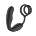 IY - Bruce - Prostaatmassager 360° - Met dubbele penisring - Zwart-Erotiekvoordeel.nl