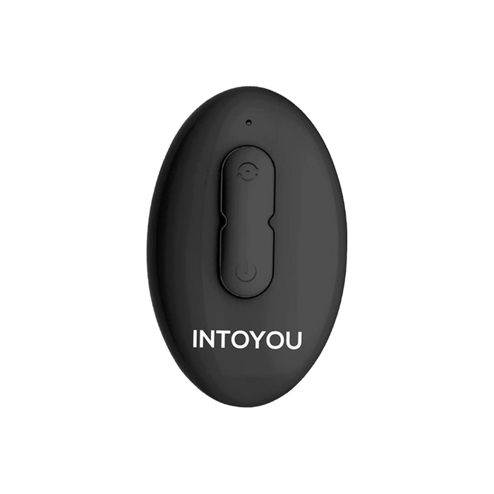 IY - Bruce - Prostaatmassager 360° - Met dubbele penisring - Zwart-Erotiekvoordeel.nl