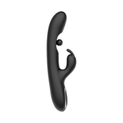 IY - Patty - Rabbit Vibrator met Roterende Bal - Zwart-Erotiekvoordeel.nl