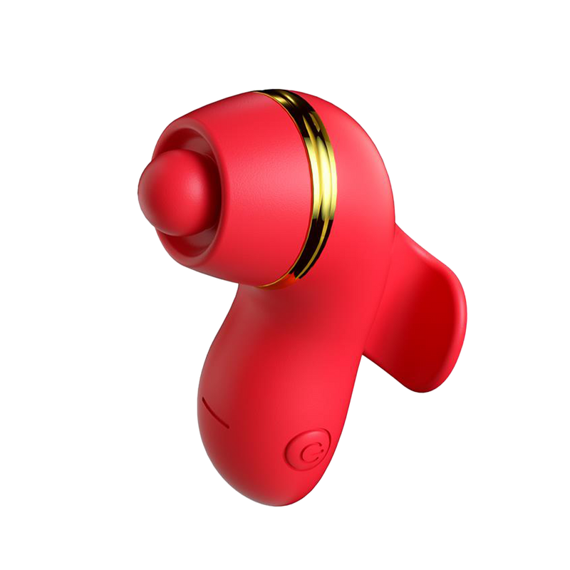 IY - Beeny - Multifunctionele vibrator - Met 4 Opzetstukjes - Rood-Erotiekvoordeel.nl