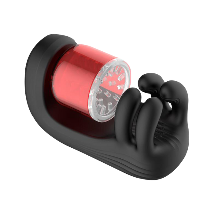 IY - Torky - Compressing Rotating Masturbator with App Control - Zwart-Erotiekvoordeel.nl