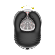 IY - Torky - Compressing Rotating Masturbator with App Control - Zwart-Erotiekvoordeel.nl