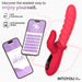 IY - Tingly - Golvende Vibrator met Vinger - App Control - Roze-Erotiekvoordeel.nl
