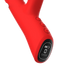 IY - Trixy - Driedubbele Kloppende Rabbit Vibrator met Likkende Tong - App Control - Rood-Erotiekvoordeel.nl