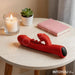 IY - Trixy - Driedubbele Kloppende Rabbit Vibrator met Likkende Tong - App Control - Rood-Erotiekvoordeel.nl