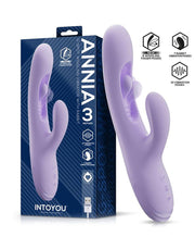Intoyou - Annia 3 - G-spot Vibrator met Vingerbeweging - Lila-Erotiekvoordeel.nl