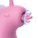 ER - Cupcake Unicorn - Clitoris Vibrator met 360° Roterende Tong - Roze-Erotiekvoordeel.nl