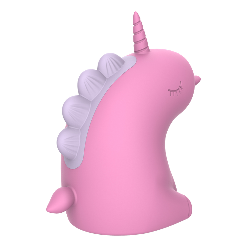 ER - Cupcake Unicorn - Clitoris Vibrator met 360° Roterende Tong - Roze-laced-up.nl