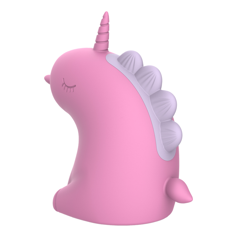 ER - Cupcake Unicorn - Clitoris Vibrator met 360° Roterende Tong - Roze-laced-up.nl