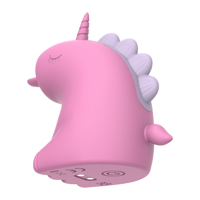ER - Cupcake Unicorn - Clitoris Vibrator met 360° Roterende Tong - Roze-laced-up.nl