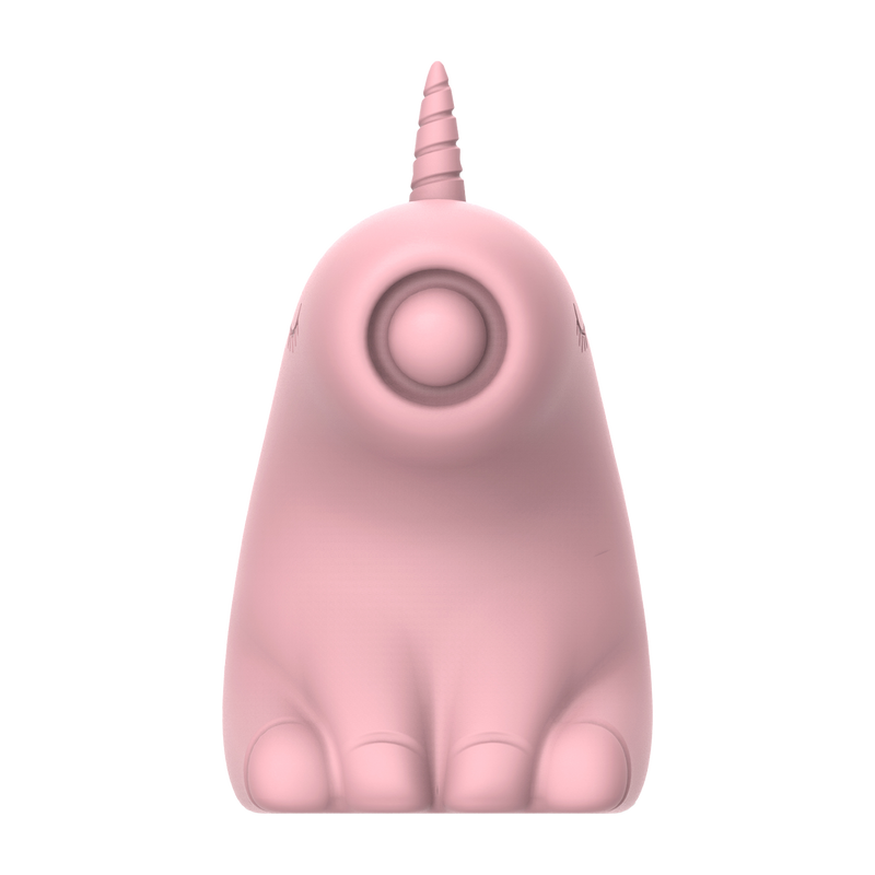 ER - Sweetmoon Unicorn - Clitoris Massager met Pulse - Zachtroze-laced-up.nl