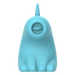 ER - Snowflake Unicorn - Clitoris Vibrator met Likkende Tong - Blauw-Erotiekvoordeel.nl
