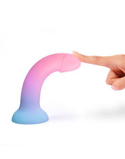 Love to Love - Utopia - Dildolls - Gladde Dildo - Roze/Violet/Blauw-laced-up.nl