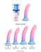 Love to Love - Utopia - Dildolls - Gladde Dildo - Roze/Violet/Blauw-Erotiekvoordeel.nl