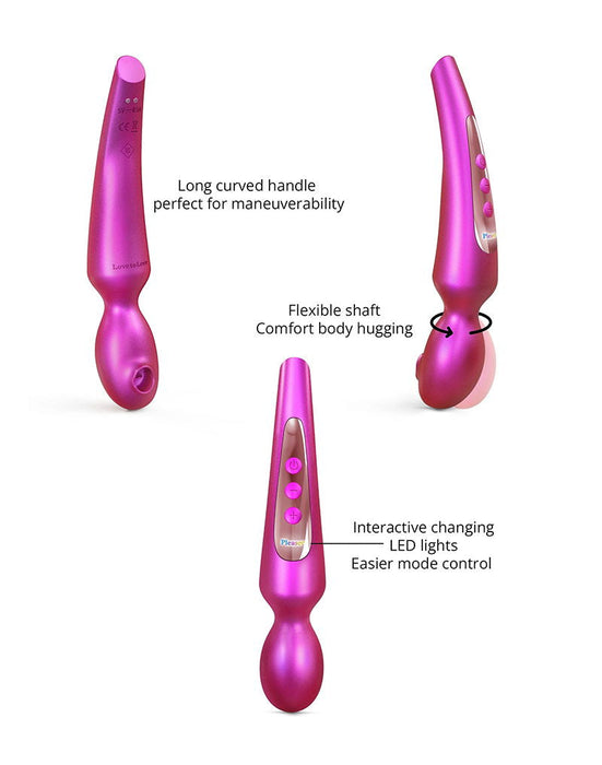 Love to Love - Pleaser - Wandvibrator - Iridescent Berry-Erotiekvoordeel.nl