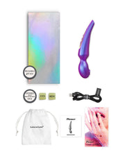 Love to Love - Pleaser - Wand Vibrator met Flapper Functie - Iridescent Night-laced-up.nl