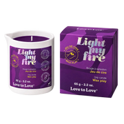 Love to Love - Light My Fire - Druppelkaars - Wax Play - Paars-Erotiekvoordeel.nl