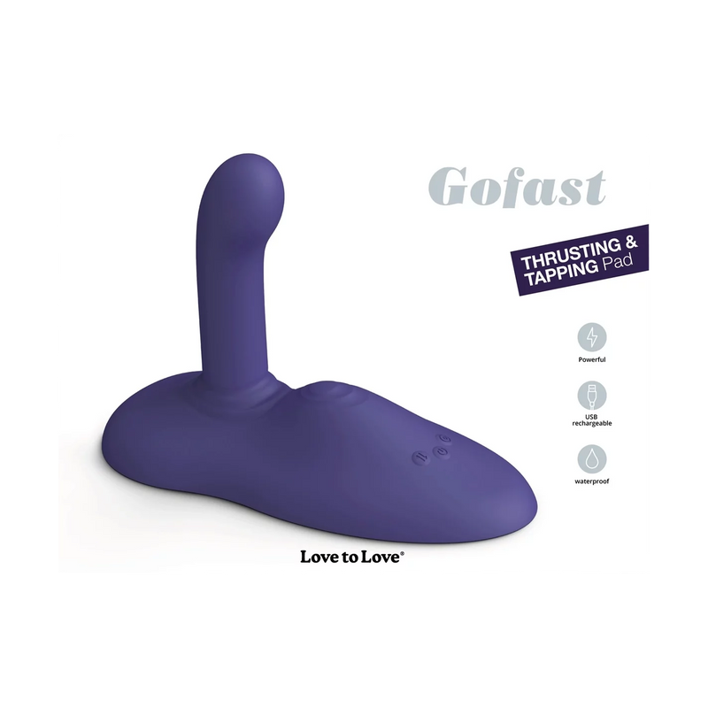 Love to Love – GOFAST - Zit-vibrator - Hands-free Vibrator - Vibrator-kussen - Midnight Indigo-Erotiekvoordeel.nl