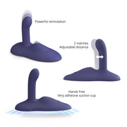 Love to Love – GOFAST - Zit-vibrator - Hands-free Vibrator - Vibrator-kussen - Midnight Indigo-Erotiekvoordeel.nl