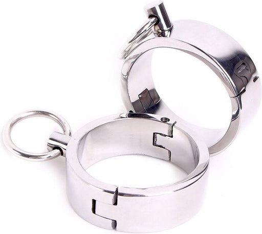 Kiotos Steel - Stalen Handboeien - Medium-Erotiekvoordeel.nl