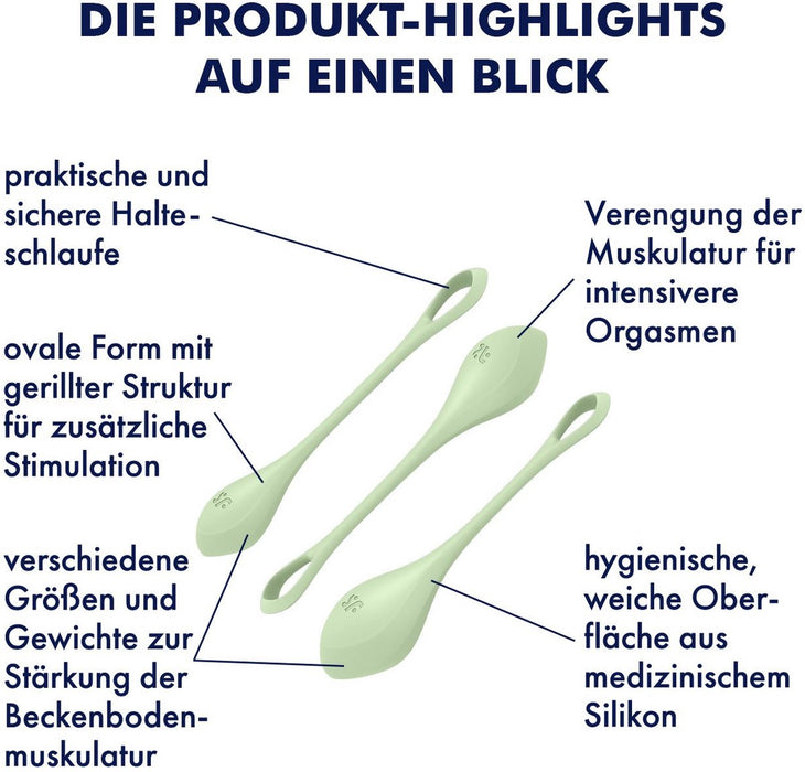 Satisfyer - Yoni Power 2 Light Green-Erotiekvoordeel.nl
