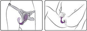 Adrien Lastic – Mr. Hook - Clitoris en G-spot Vibrator met Afstandsbediening – Paars-laced-up.nl