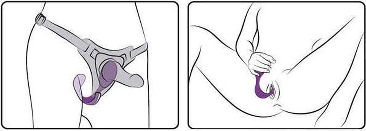 Adrien Lastic – Mr. Hook - Clitoris en G-spot Vibrator met Afstandsbediening – Paars-Erotiekvoordeel.nl