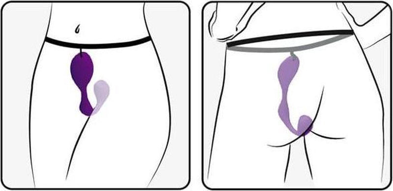 Adrien Lastic – Mr. Hook - Clitoris en G-spot Vibrator met Afstandsbediening – Paars-laced-up.nl