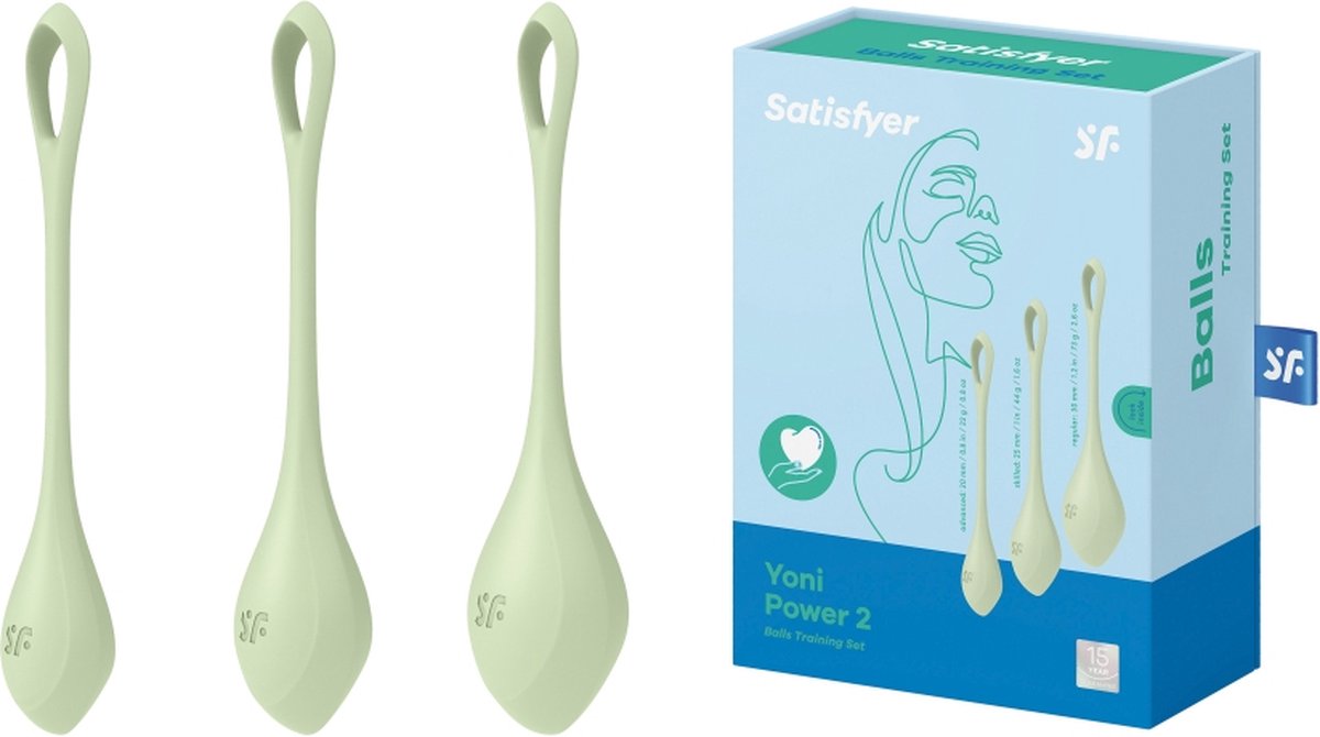 Satisfyer - Yoni Power 2 Light Green-Erotiekvoordeel.nl