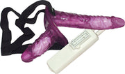 You2Toys - Dubbele Strap-On Vibrator – Perfect voor Spannend Samenplezier-laced-up.nl
