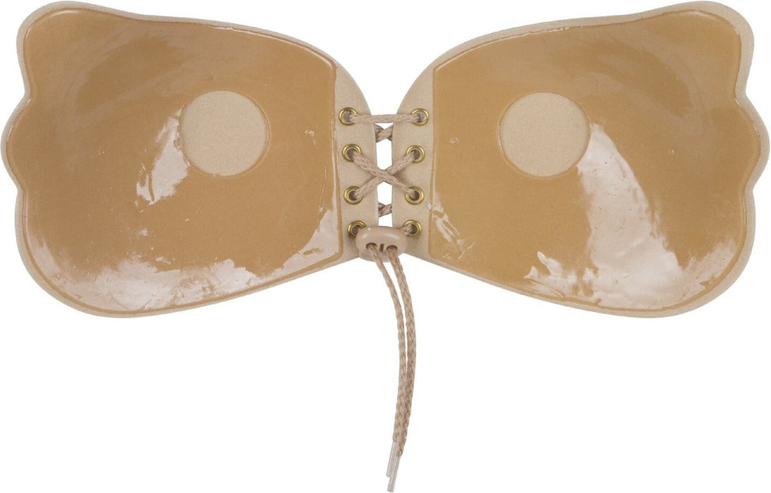 LingaDore Self-Adhesive Push-Up Bra - Beige - Butterfly Shape