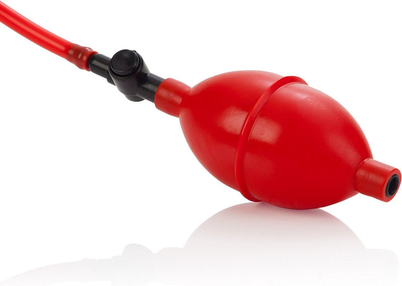 Colt – Opblaasbare Buttplug – Ø 40 mm – Rood/Zwart