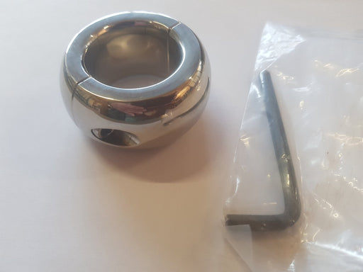 Kiotos - Ovalen Ball Stretcher RVS 30 mm Breed - 410 gram-Erotiekvoordeel.nl