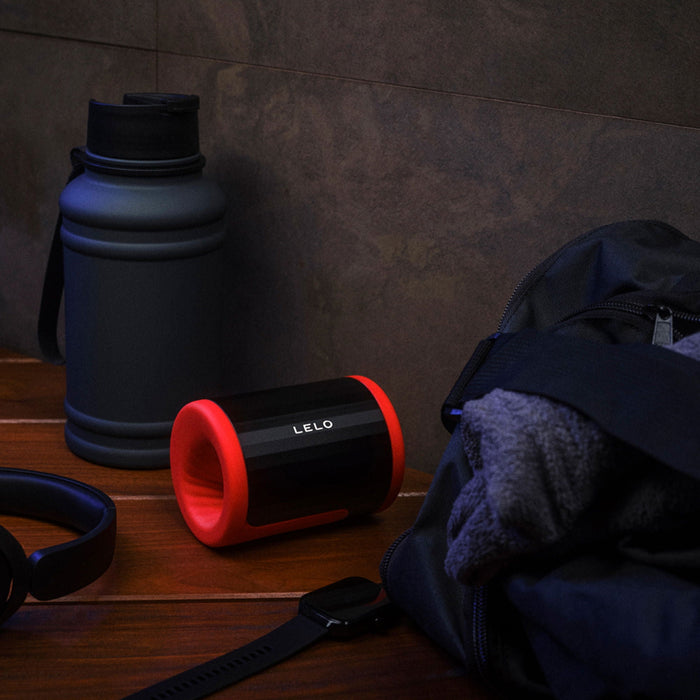LELO - F2S Master Blaster- Stamina Trainer & Stroker - App Control - Rojo