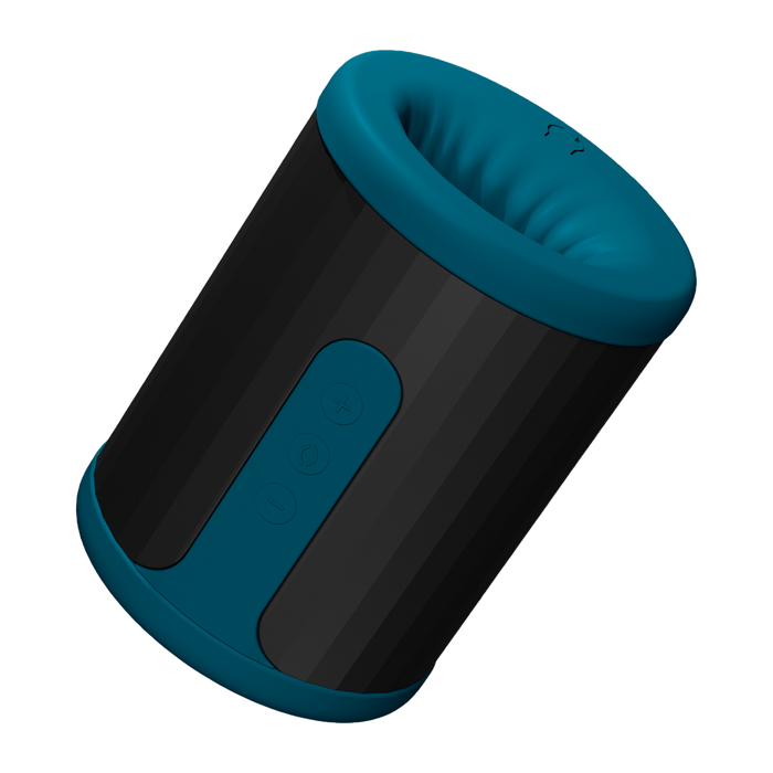 LELO - F2S Master Blaster- Stamina Trainer & Stroker - App Control - Blauwgroen-Erotiekvoordeel.nl